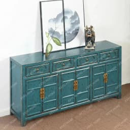 New Chinese style dining sideboard solid wood old entrance storage shoe cabinet decoration classical partition hall cabinet