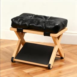 Wooden Desk Foot Stool Double-Layer Non-Slip Ergonomic Leg Rest Office Desk Footrest for Home Dorm Office Apartment Study