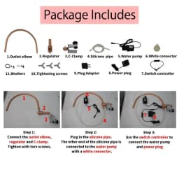 Water Circulation Head Therapy Machine for Salon, Shampoo Bed & Thai Massage Bed Accessories