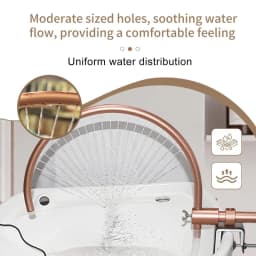 Water Circulation Head Therapy Machine for Salon, Shampoo Bed & Thai Massage Bed Accessories