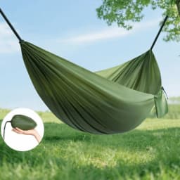High Strength Colorful Hanging Hammocks Foldable Single and Double Size Camping Hammock Easy Setup Dacron Outdoor Swing Beach