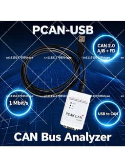 PCAN-USB CAN Bus Analyzer Tool – Compatible with Peak Models IPEH-002022 & IPEH-002021