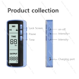Portable tDCS Brain Stimulator Electric Head Massager, Headache Pain Relief Therapy Machine