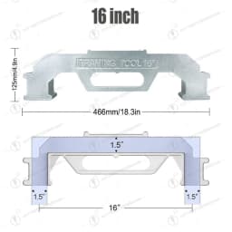 Framing Tool Stud Layout Clamp 24 Inch Woodworking Panel Fixing Tool for Carpentry