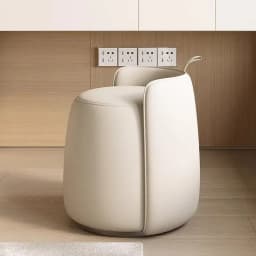 Luxury Minimalist Dressing Stool for Vanity Shoe Changing Living Room Seating & Footrest Versatile Multipurpose Stool