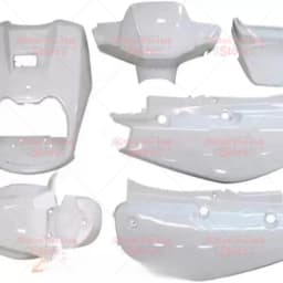 2026 4VP BWS100 Duck 100 Duck Paint Whole Car Shell Whole Car Outer Panel, Kit, Shell Motorcycle Accessories