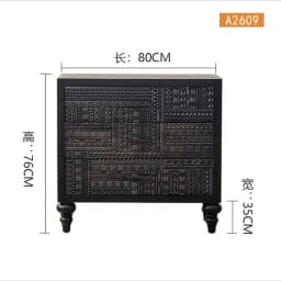 K Black new Italian side cabinet, tempered glass large storage high cabinet