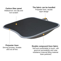 Multifunctional Laptop Desk for 13-15Inch Laptops Laptop Lap Desk with Soft Pillow Cushion Portable Laptop Desk