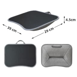 Multifunctional Laptop Desk for 13-15Inch Laptops Laptop Lap Desk with Soft Pillow Cushion Portable Laptop Desk