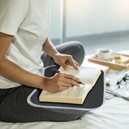 Multifunctional Laptop Desk for 13-15Inch Laptops Laptop Lap Desk with Soft Pillow Cushion Portable Laptop Desk