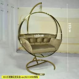 Garden Hanging Basket Swing Indoor Rocking Chair Household Balcony Hanging Basket Chair Outdoor Light Luxury Hanging