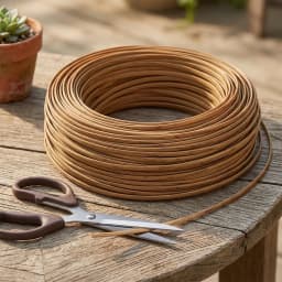 120FT Wicker Repair Kit HDPE PE Rattan for Outdoor Furniture Restoration Weatherproof UV Resistant Garden Chair Fix