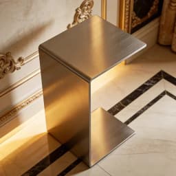 End Tables Mini hotel furniture Stainless steel living room simple and light luxury coffee table creative Nordic small table