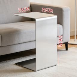 End Tables Mini hotel furniture Stainless steel living room simple and light luxury coffee table creative Nordic small table
