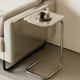 End Tables Mini hotel furniture Stainless steel living room simple and light luxury coffee table creative Nordic small table