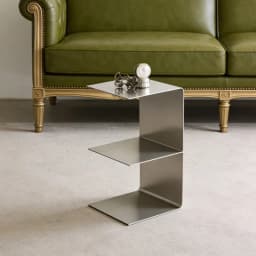 End Tables Mini hotel furniture Stainless steel living room simple and light luxury coffee table creative Nordic small table
