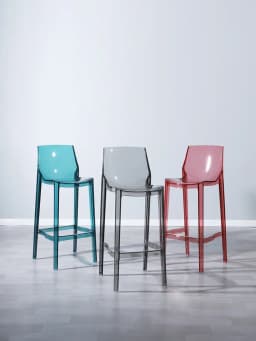 Nordic Bar Chairs Bar Furniture Transparent Barstools Kitchen Furniture Dining Stools Creative Home Furniture Acrylic High Stool