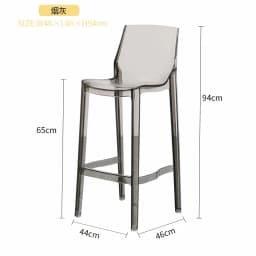 Nordic Bar Chairs Bar Furniture Transparent Barstools Kitchen Furniture Dining Stools Creative Home Furniture Acrylic High Stool