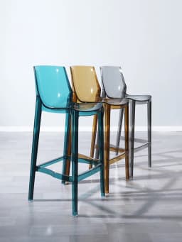 Nordic Bar Chairs Bar Furniture Transparent Barstools Kitchen Furniture Dining Stools Creative Home Furniture Acrylic High Stool