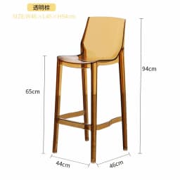 Nordic Bar Chairs Bar Furniture Transparent Barstools Kitchen Furniture Dining Stools Creative Home Furniture Acrylic High Stool