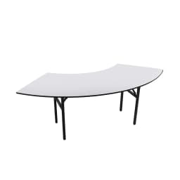 !@ Wood Rectangular & Round Folding Event Tables for Outdoor Wedding Party Dining Restaurant Event Banquet Table Use