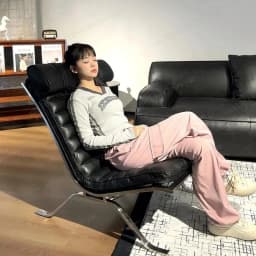 Designer Antique Sofa Chair Minimalist Light Luxury Lazy Leisure Lounge Chair for Living Room