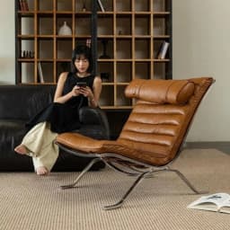 Designer Antique Sofa Chair Minimalist Light Luxury Lazy Leisure Lounge Chair for Living Room