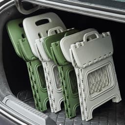 Portable Folding Step Stool with Backrest Collapsible Plastic Seat for Bathroom Kitchen Camping Outdoor Use Foldable Step Stools