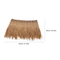 Palapa Hut Grass Roof for Garden Tiki Pavilion Thatch Roofing Material Straw Roofs Tiles Cover Outdoor Pavilion Texture Tiki