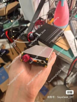 Portable R2R decoding headphone amplifier front-end small tail Native 768Khz 24Bit NOS output