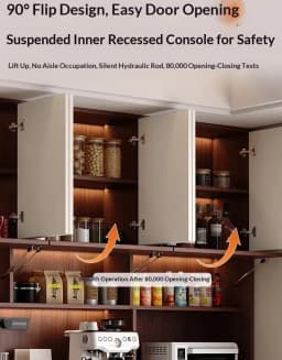 Customized Honeycomb Aluminum All-Aluminum Alloy Sideboard, Wall-Mounted Integrated Storage Cabinet, Tea Cabinet, Wine Cabinet