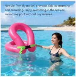 Double Air Chamber Kids Underarm Swim Ring Thickened Inflatable Swimming Gear for Beach Pool Summer Water Activity