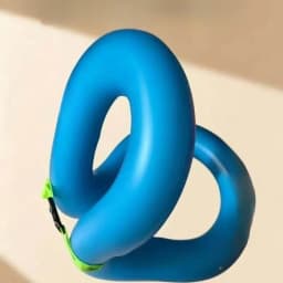 Double Air Chamber Kids Underarm Swim Ring Thickened Inflatable Swimming Gear for Beach Pool Summer Water Activity