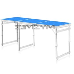 1.8M Outdoor Folding Table Camping Night Market Stall Portable Table Camping Barbecue Table Aluminum Alloy Study Table