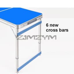 1.8M Outdoor Folding Table Camping Night Market Stall Portable Table Camping Barbecue Table Aluminum Alloy Study Table