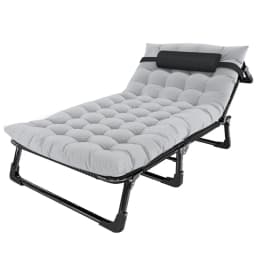 Foldable Camping Hunting Portable Folding Cot Used for Beach Barbecue Backpack Office Hiking Bed with Storage Bag