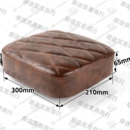 For Honda Cub CT125 Backrest Split Seat Cushion Modified Flip Retro Front Seat and Rear Single Seat