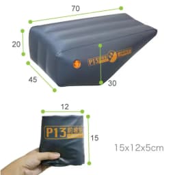 Car Inflatable Mattress Car Gap Filling Pad Rear Seat Footstool Car Travel Camping Air Bed Cushion Trunk Booster Cushion