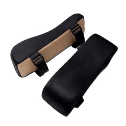 1Pair Soft Chair Armrest Pad with Adjustable Straps Non-Slip Chair Elbow Pillows Pad Comfortable Chair Armrest Cushion Sofa