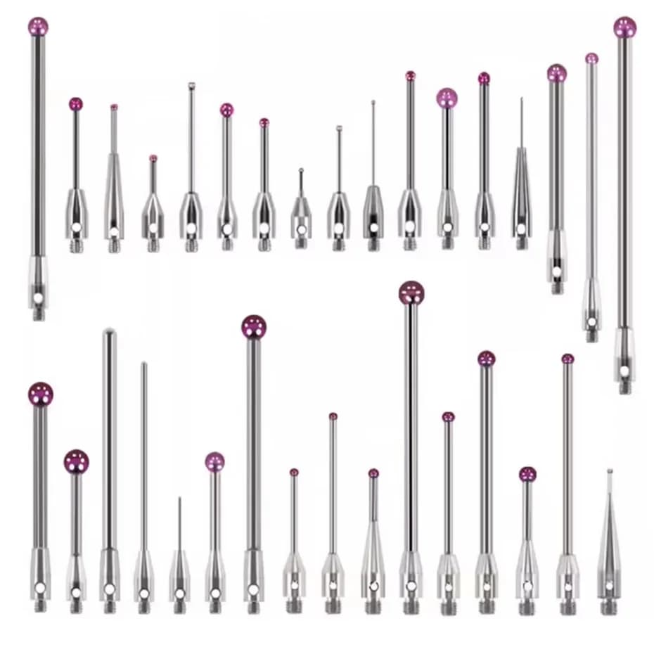 M2M3 ruby probe probe, three coordinate probe, Renishaw probe, three-dimensional probe, 0.5/1.0/1.5/2.0/3.0 ball head