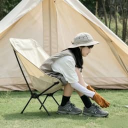 Portable Lightweight Folding Camping Chair With Storage Bag Outdoor Seat For Fishing Beach Picnic Hiking Backpack Travel