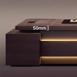 modern Luxury Office Desk Made of Triamine Board Material (paint Free) with Strong Wear Resistance Suitable for The CEO's Office