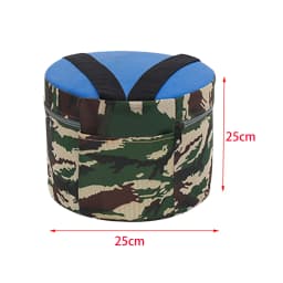 Farmer's Outdoor Stool Gardening Stool With Zipper Cover Wearable Outdoor Chair For Planting Farming Camping Fishing Low Stool