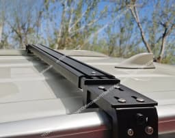 Roof Silent Crossbar Off-road SUV General Aluminum Alloy Non-punching Retractable Tent Low Luggage Crossbar