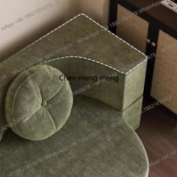 French Fabric Compressed Sofa Bed Convertible Foldable Living Room Bedroom 2 Seater 3 Seater Nordic Designer Tatami