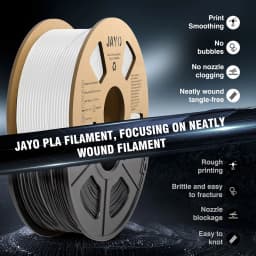 JAYO 10 Rolls PLA PETG 3D Printer Filament 1.75mm 1.1KG/Roll 3D Printer Filament Environmental Material For 3D Pen & Printers