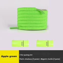 No tie Shoe laces Elastic Sneakers Shoelaces Multicolor Magnetic Lock Shoelace Kids Adult Quick Laces One Size Fits All Shoes