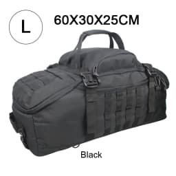 LQARMY 25L 45L 80L Tactical Military Backpack Gym Duffle Bag for Men Camping Sports Travel Workout Weekender Deployment 3 in 1