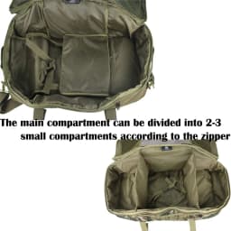LQARMY 25L 45L 80L Tactical Military Backpack Gym Duffle Bag for Men Camping Sports Travel Workout Weekender Deployment 3 in 1