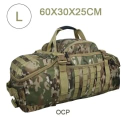 LQARMY 25L 45L 80L Tactical Military Backpack Gym Duffle Bag for Men Camping Sports Travel Workout Weekender Deployment 3 in 1